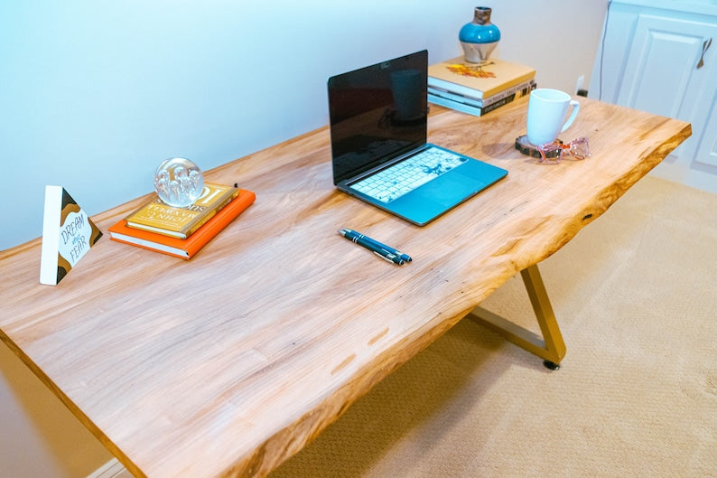 Acacia live edge Study desk