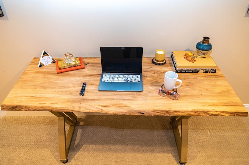 Acacia live edge Study desk